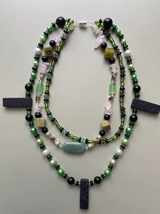 Three Sword Necklace