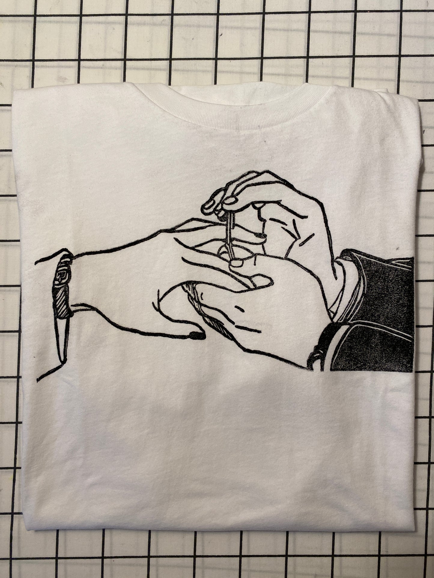 SpyxFamily Yor and Loid Linoleum Printed T-shirt