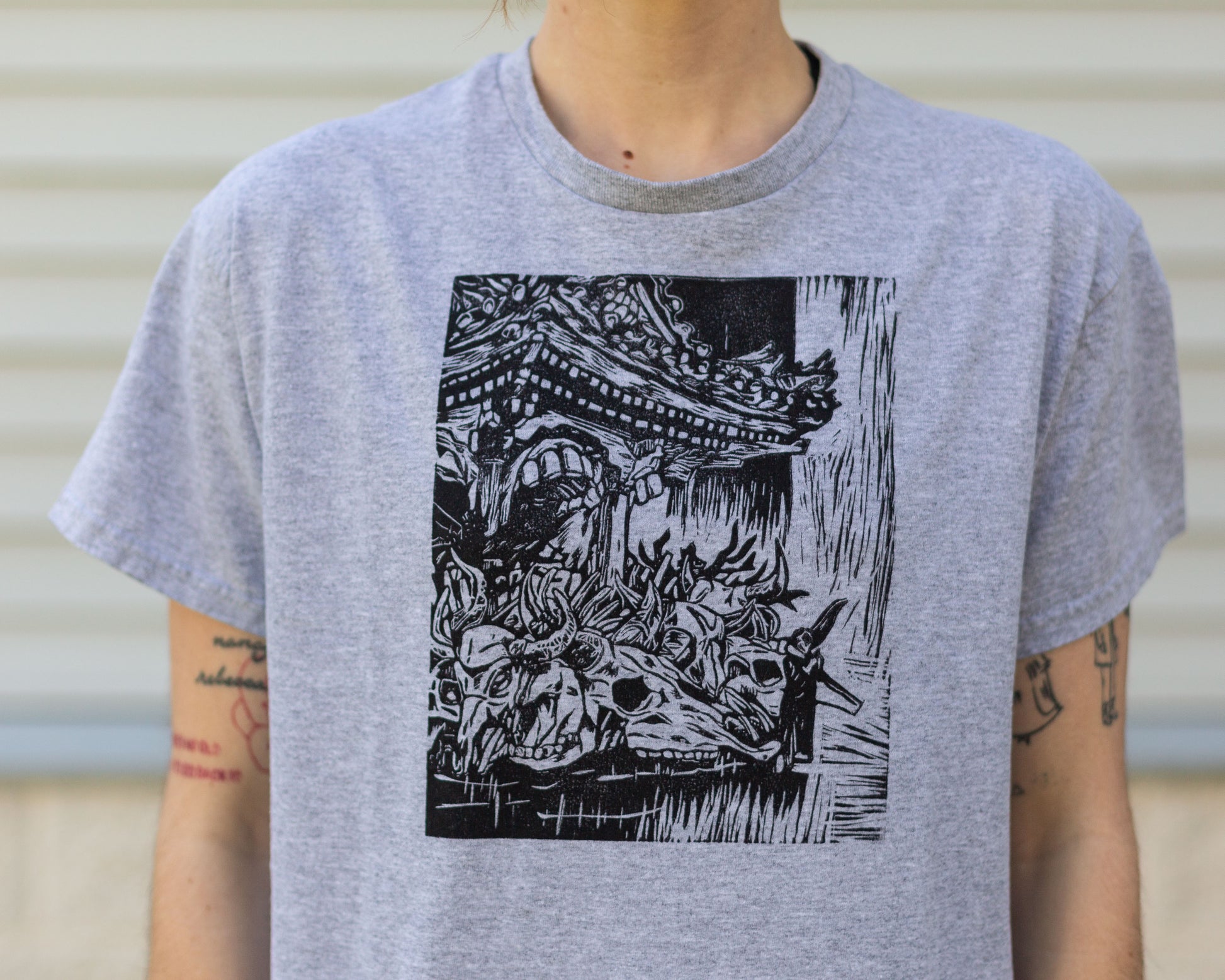 Shrine Linoleum Printed Tshirt