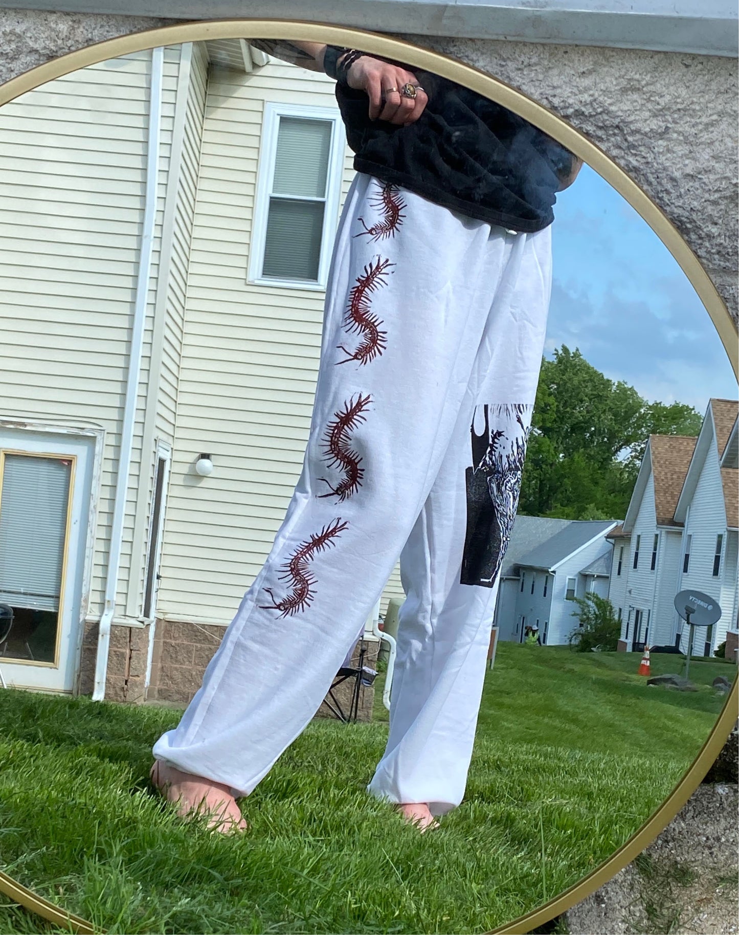 I Am a Ghoul Linoleum Printed Sweatpants